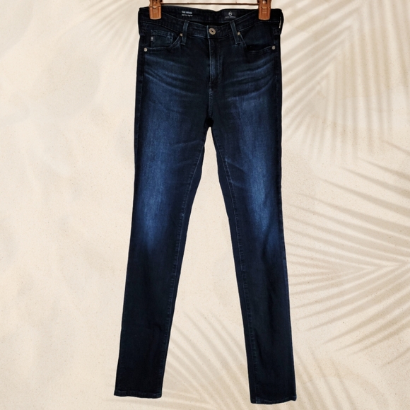 ❄️3\$18 AG Adriano Goldschmied Skinny Jeans size 27 regular - Picture 3 of 6